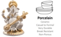 Lladro Veena Ganesha Golden Re-Deco Figurine